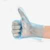 Red Sanitary Ldpe Gloves for Food Handling