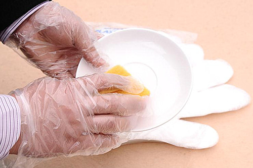 Transparent Eco-Friendly Hdpe Gloves For Restaurant